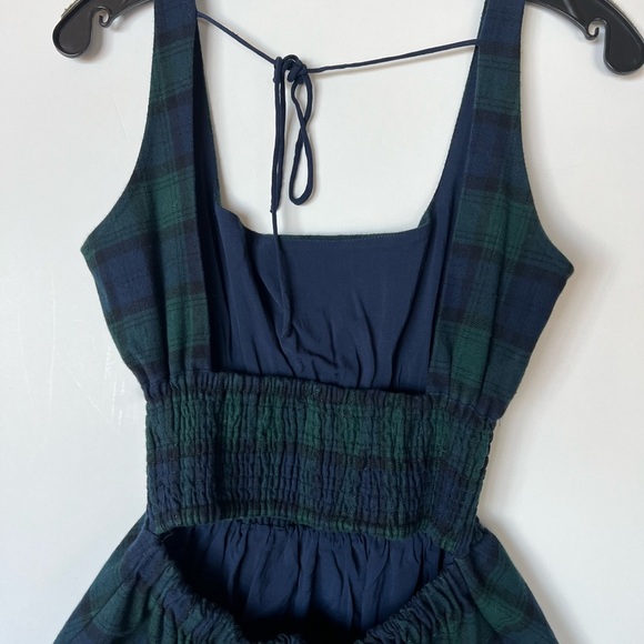 HILL HOUSE Cher Dress In Stewart Plaid - Picture 6 of 9
